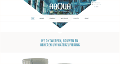 Desktop Screenshot of aaqua.be